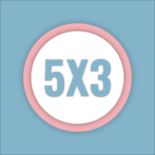 5x3