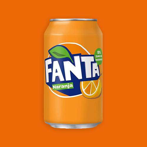 Orange Fanta Refreshment